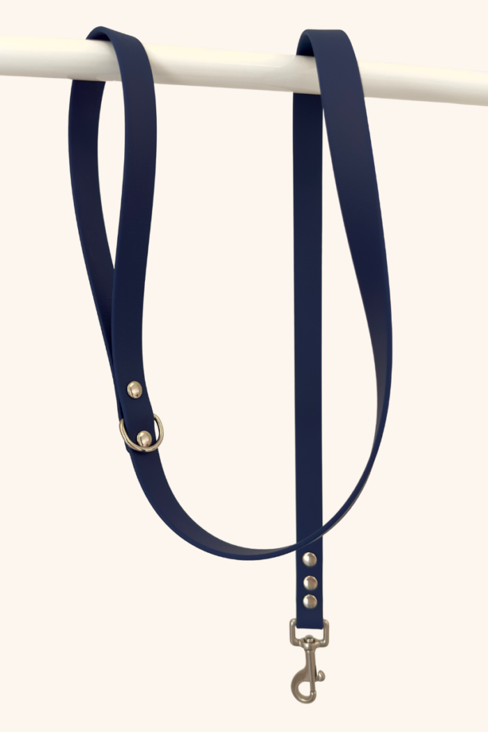 Laisse Biothane® Navy Bleu