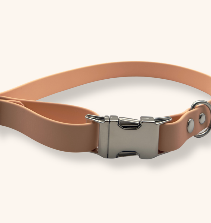 Collier Biothane® Pastel Peach